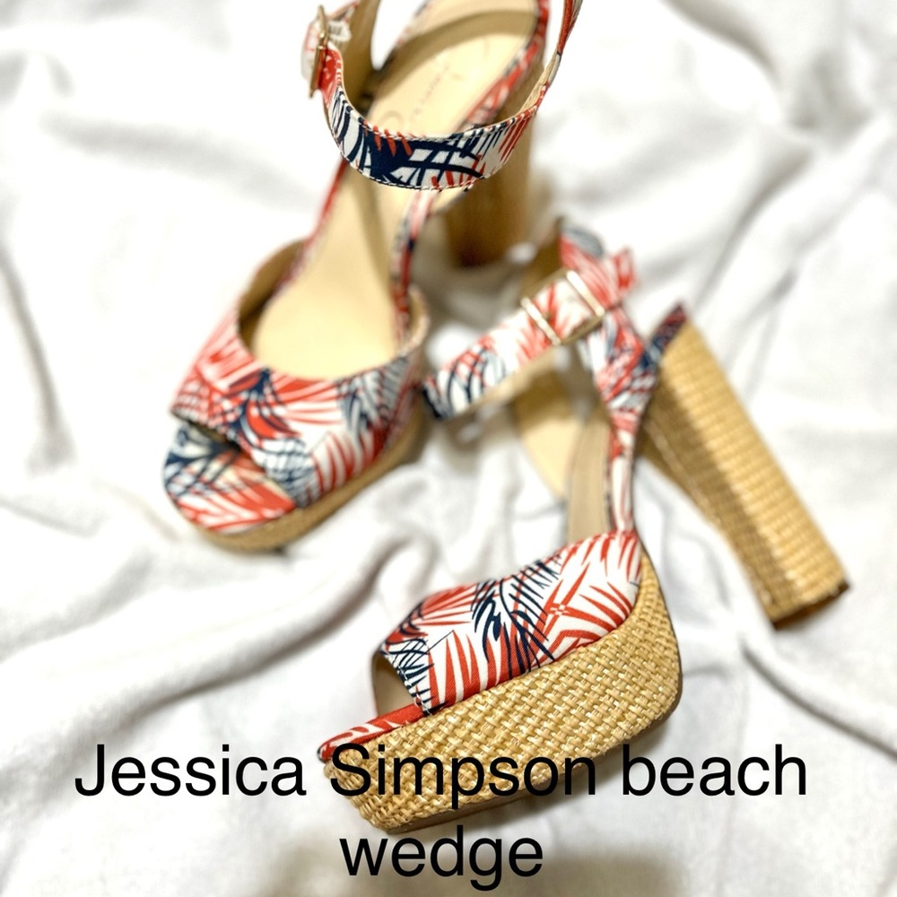 Jessica Simpson wedge heel sandals
